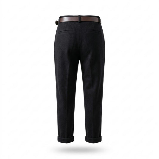Allsaints Leather - Vogal | Pleated High-Waisted Pants Women