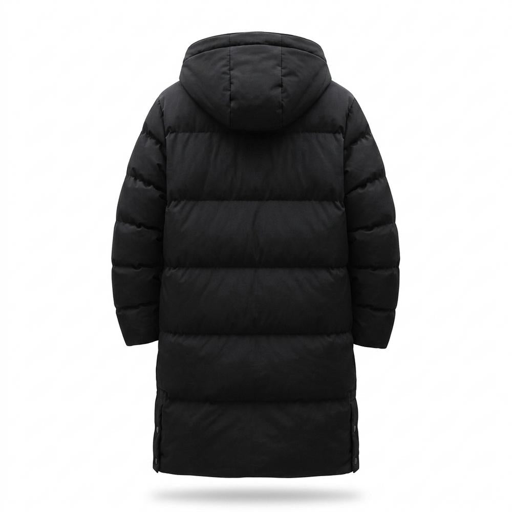 Allsaints Leather - Tiron | Quilted Hooded Coat Men