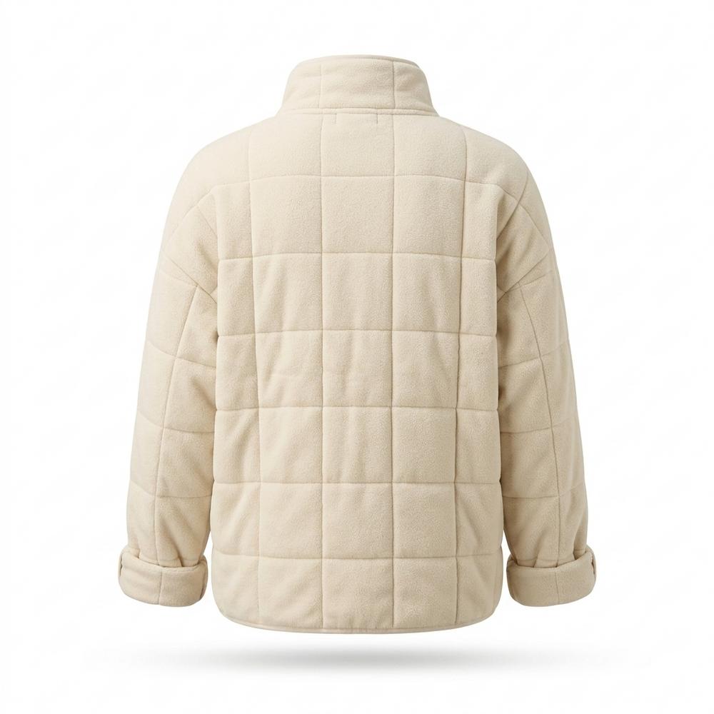 Allsaints Leather - Rimar | Quilted Fleece Jacket Women