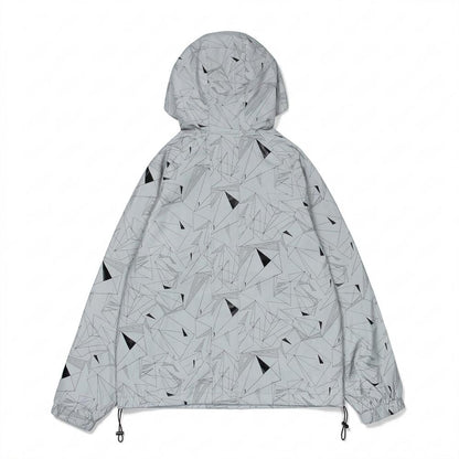 Allsaints Leather - Raren | Reflective Hooded Jacket Unisex