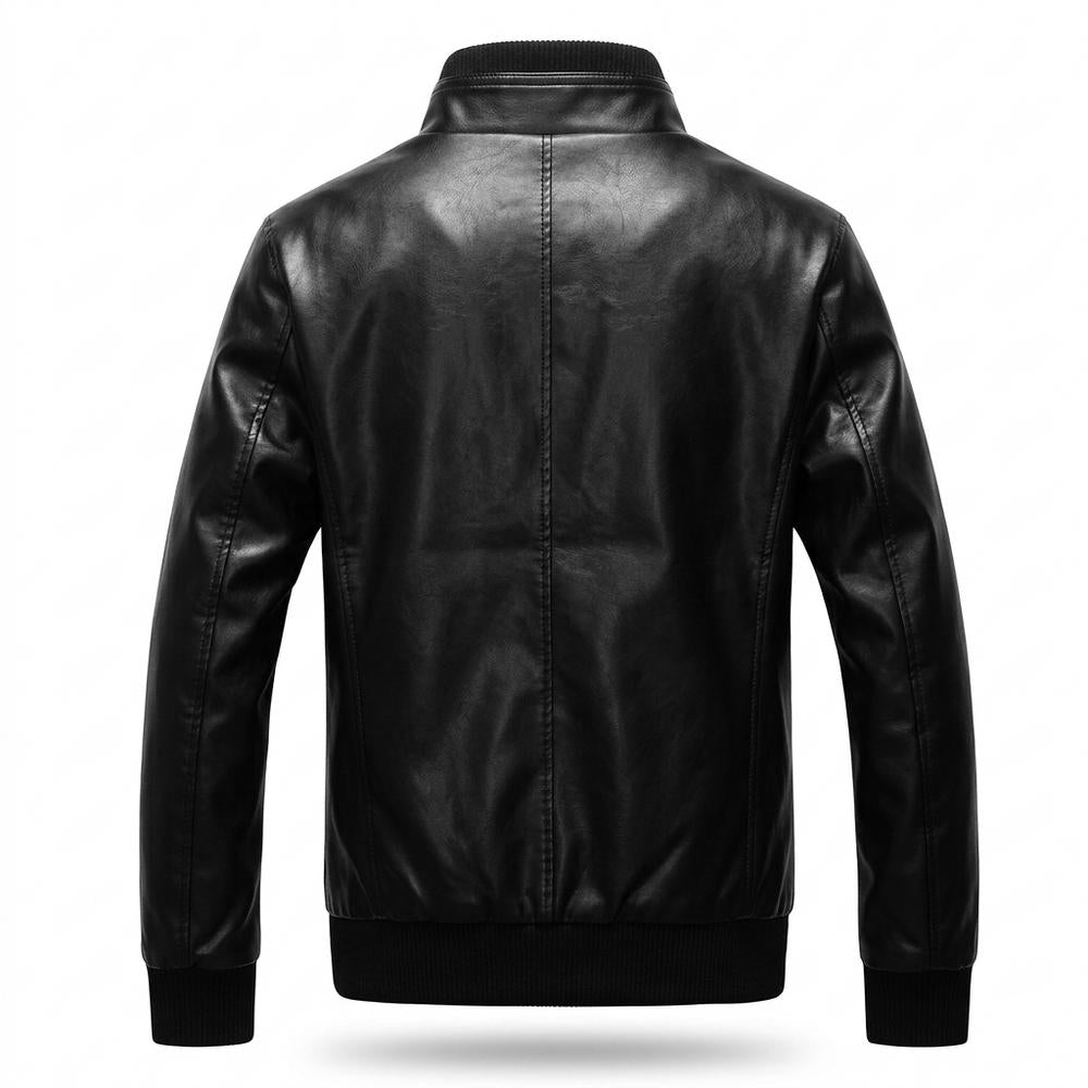 Allsaints Leather - Ramor | Lined Fitted Leather Jacket Men