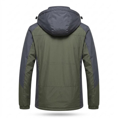 Allsaints Leather - Dolet | Fleece-Lined Hooded Jacket Men