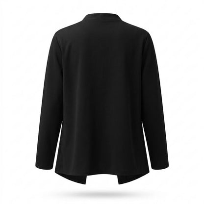 Allsaints Leather - Vazan | Open-Front Draped Cardigan Women