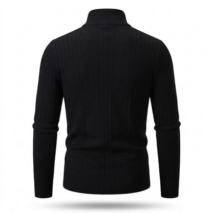 Allsaints Leather - Lylen | Zip-Up Ribbed Knit Cardigan Men