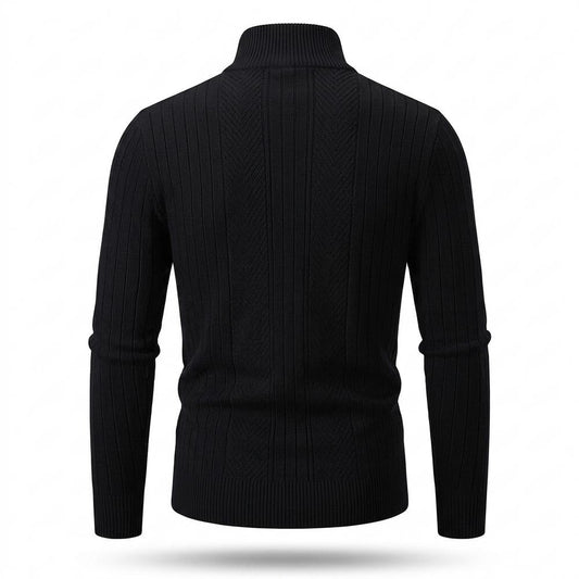 Allsaints Leather - Lylen | Zip-Up Ribbed Knit Cardigan Men