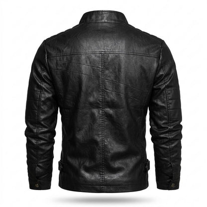 Allsaints Leather - Lotur | Zip-Up Quilted Leather Jacket Men