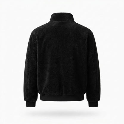 Allsaints Leather - Lotir | Fleece Zip-Up Jacket Men