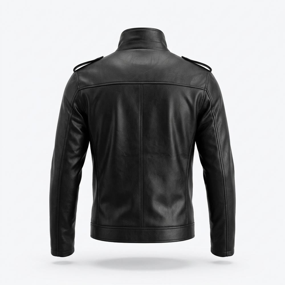 Allsaints Leather - Nivar | Asymmetrical Belted Leather Jacket Unisex