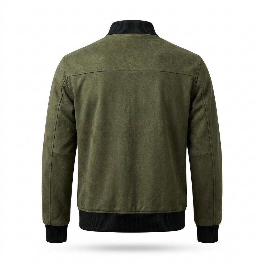 Allsaints Leather - Risin | Suede-Effect Button-Front Jacket Men