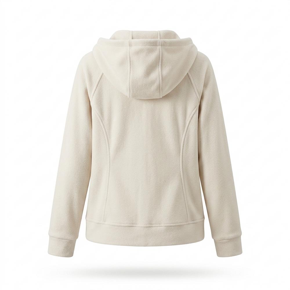 Allsaints Leather - Sasen | Zip-Up Fitted Hoodie Women