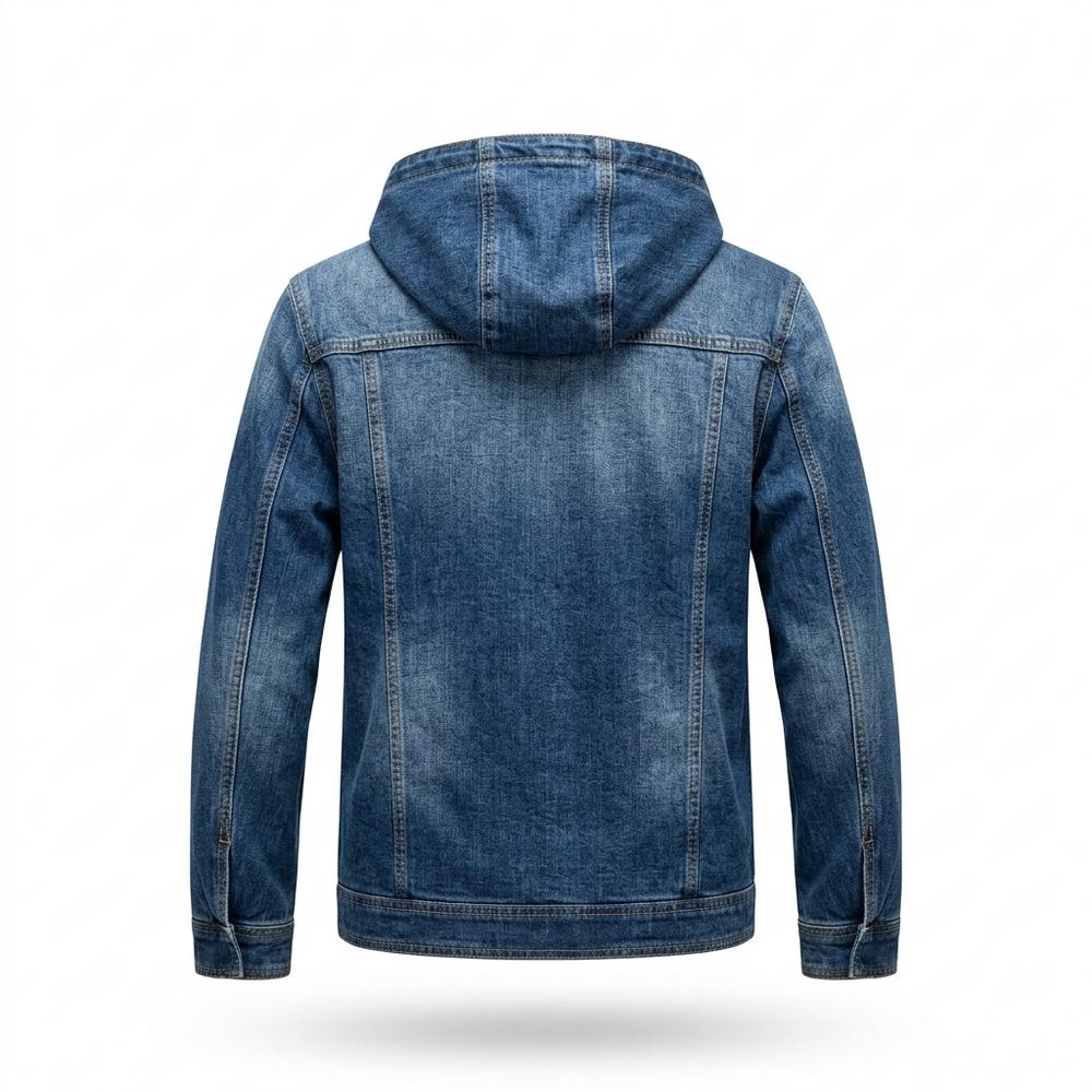 Allsaints Leather - Momen | Hooded Lined Denim Jacket Men