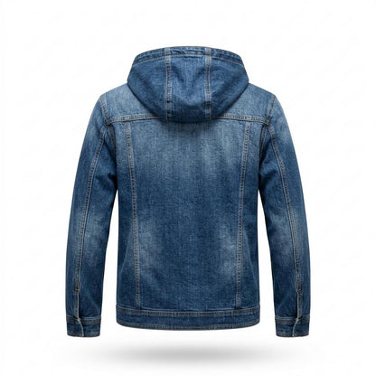 Allsaints Leather - Momen | Hooded Lined Denim Jacket Men