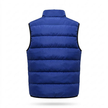 Allsaints Leather - Visol | Quilted Zip-Up Vest Men