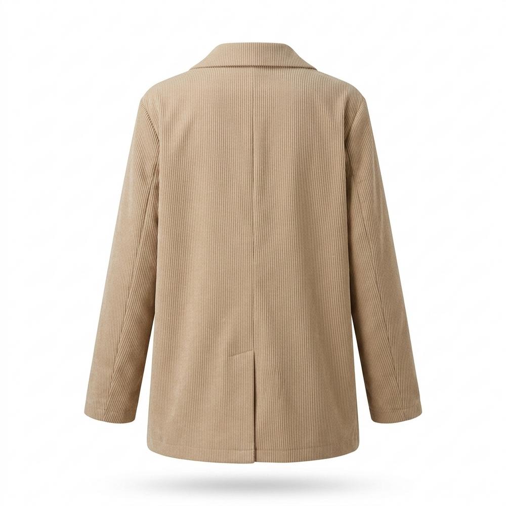 Allsaints Leather - Vekar | Corduroy Single-Breasted Blazer Women