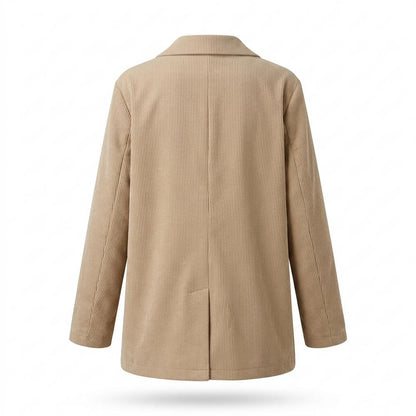 Allsaints Leather - Vekar | Corduroy Single-Breasted Blazer Women