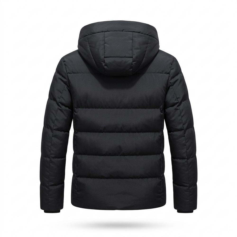 Allsaints Leather - Nemon | Padded Hooded Jacket Men