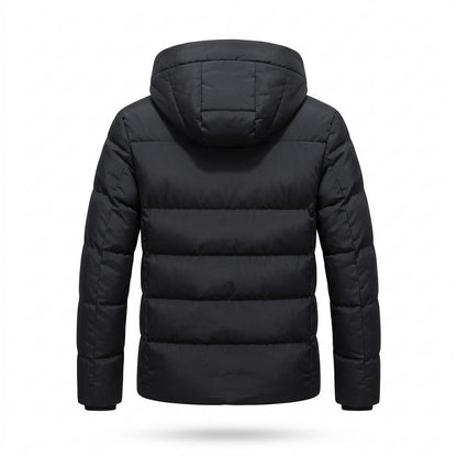 Allsaints Leather - Nemon | Padded Hooded Jacket Men