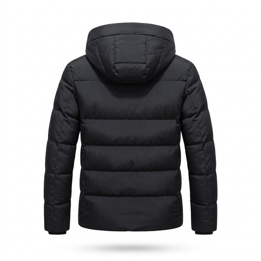 Allsaints Leather - Nemon | Padded Hooded Jacket Men
