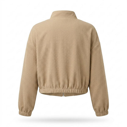 Allsaints Leather - Mavan | Quilted Zip-Up Jacket Women