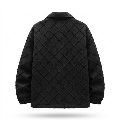 Allsaints Leather - Cosel | Quilted Relaxed-Fit Jacket Men