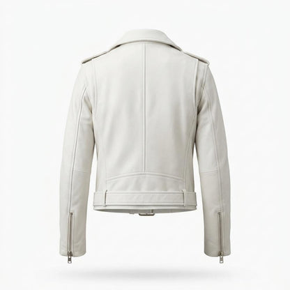 Allsaints Leather - Calev | Asymmetrical Belted Leather Jacket Women