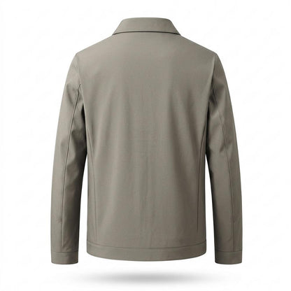 Allsaints Leather - Zedar | Zip-Up Plaid-Lined Jacket Men