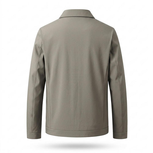 Allsaints Leather - Zedar | Zip-Up Plaid-Lined Jacket Men