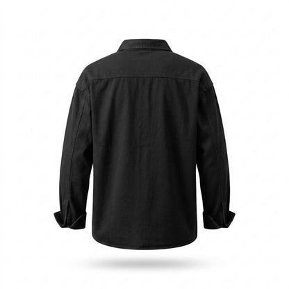 Allsaints Leather - Samel | Denim Relaxed Fit Shirt Men