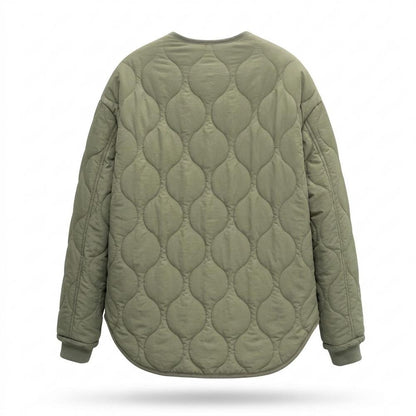 Allsaints Leather - Nohal | Quilted Zip-Up Jacket Unisex