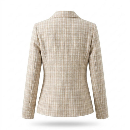 Allsaints Leather - Makar | Plaid Tailored Blazer Women