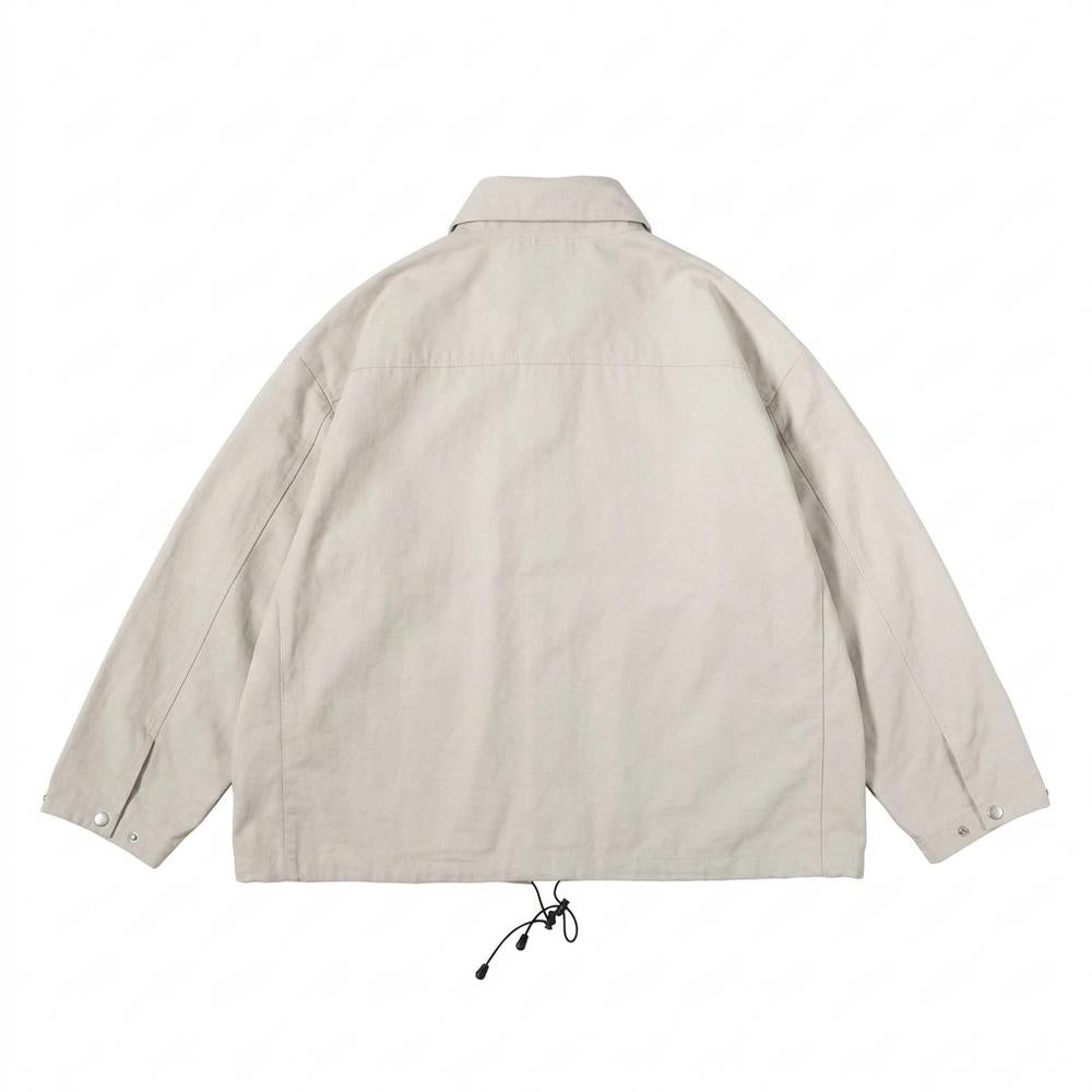 Allsaints Leather - Casen | Multi-Pocket Relaxed-Fit Jacket Unisex