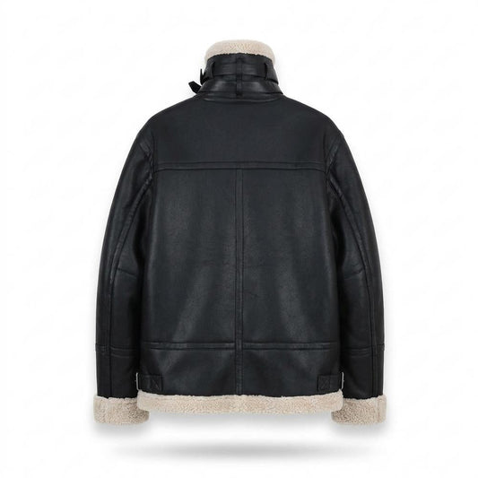 Allsaints Leather - Teruv | Lined High-Collar Jacket Men