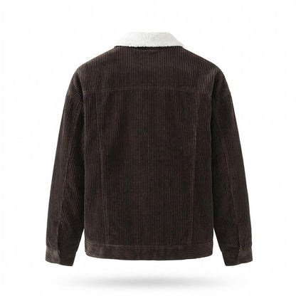 Allsaints Leather - Caren | Corduroy Sherpa-Lined Jacket Unisex