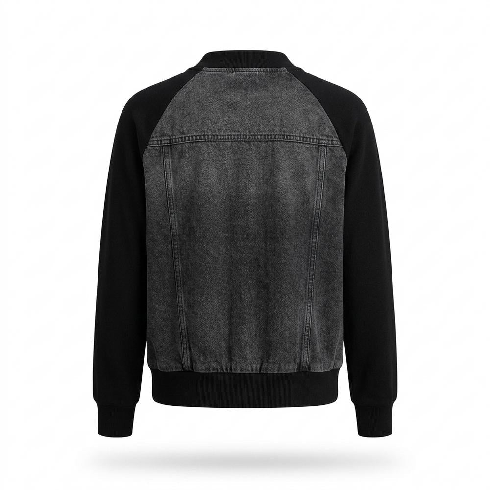 Allsaints Leather - Lavar | Two-Tone Zip-Up Jacket Women
