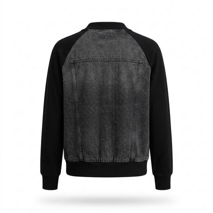 Allsaints Leather - Lavar | Two-Tone Zip-Up Jacket Women
