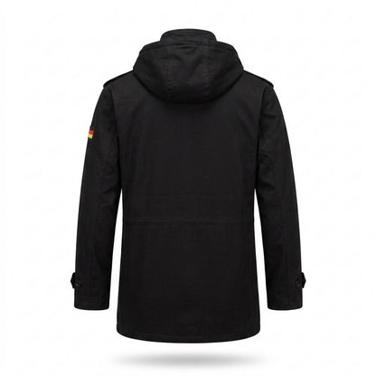 Allsaints Leather - Ketak | Lined Hooded Coat Men