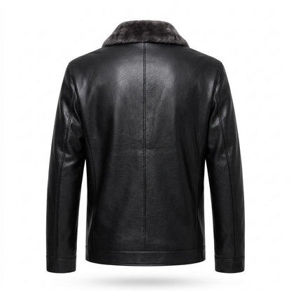 Allsaints Leather - Zaron | Lined Zip-Front Leather Jacket Men