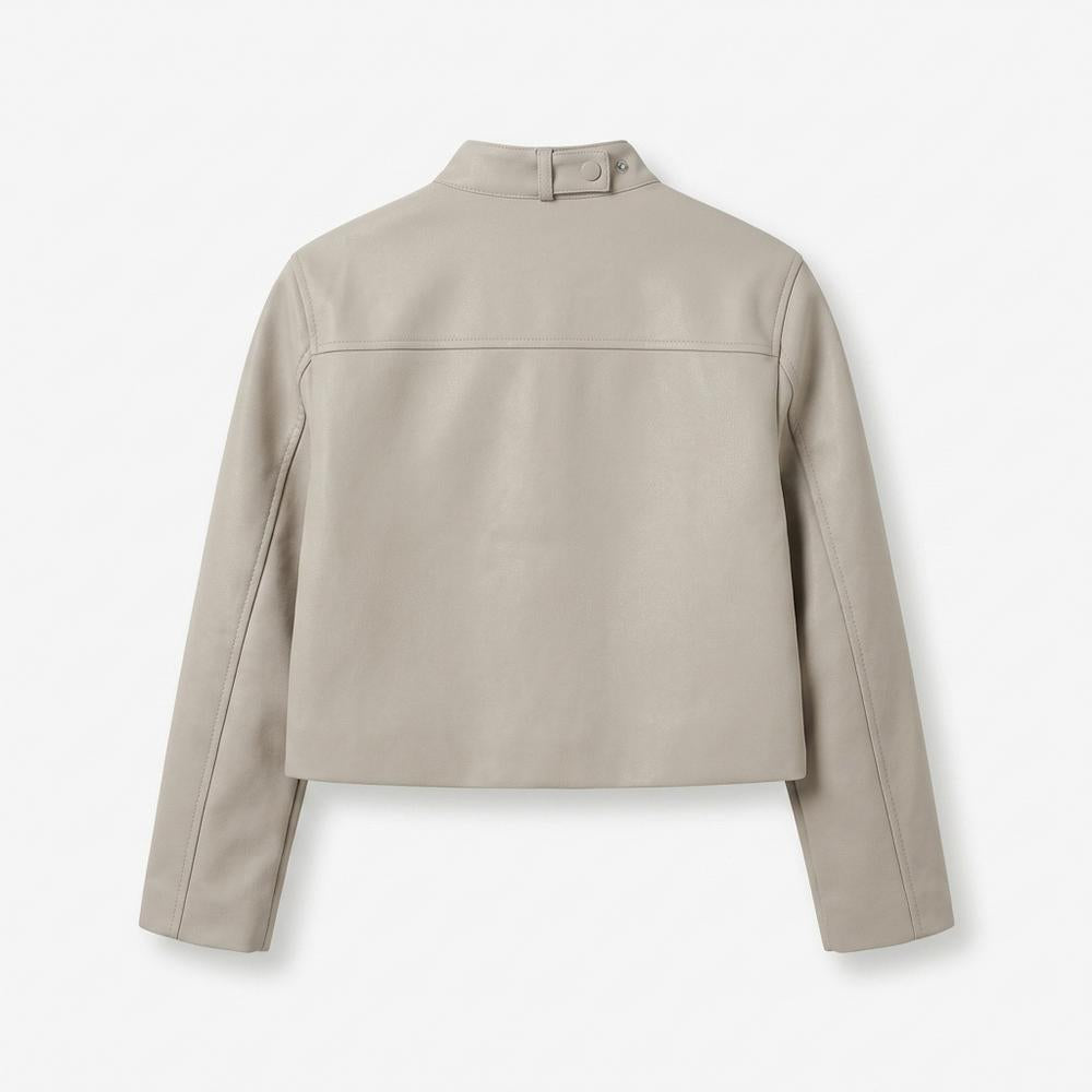Allsaints Leather - Varan | Zip-Up Suede-Effect Jacket Women