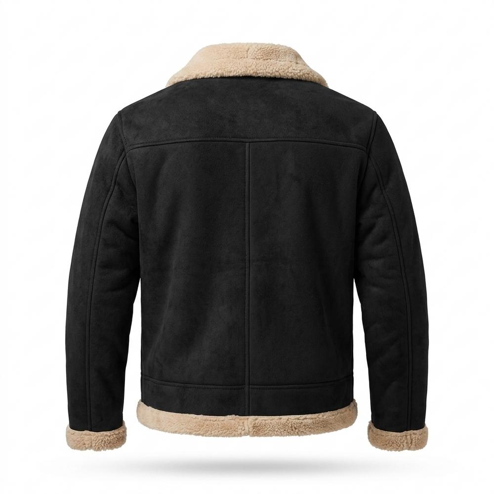Allsaints Leather - Kemam | Sherpa-Lined Faux-Suede Jacket Men