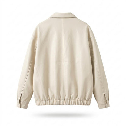 Allsaints Leather - Lesil | Zip-Up Relaxed-Fit Jacket Men