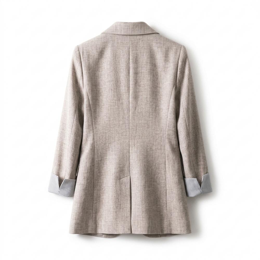 Allsaints Leather - Tasil | Single-Breasted Relaxed-Fit Blazer Women