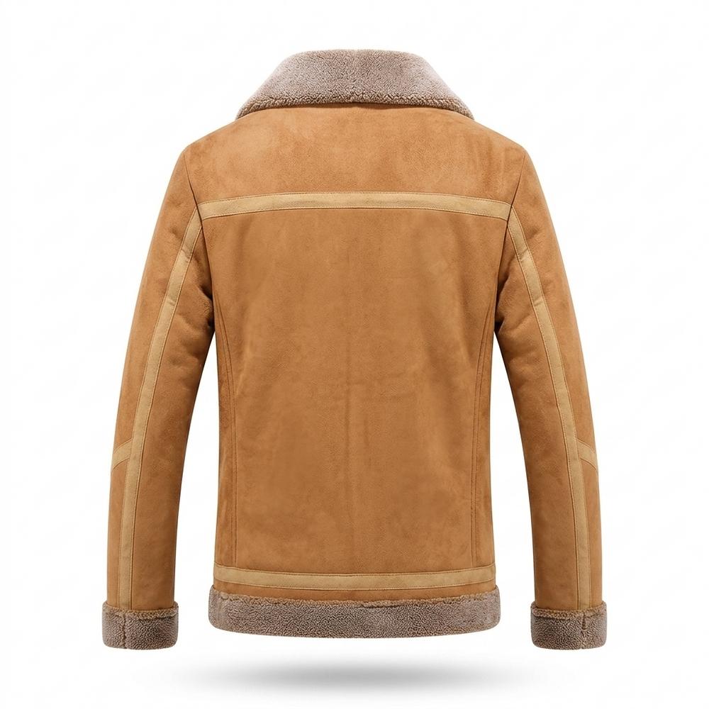 Allsaints Leather - Tisen | Shearling-Lined Zip-Up Jacket Men