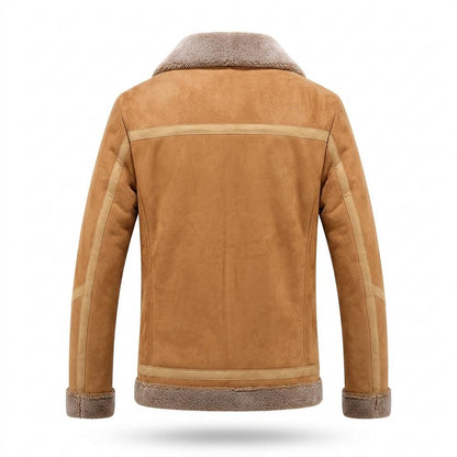 Allsaints Leather - Tisen | Shearling-Lined Zip-Up Jacket Men