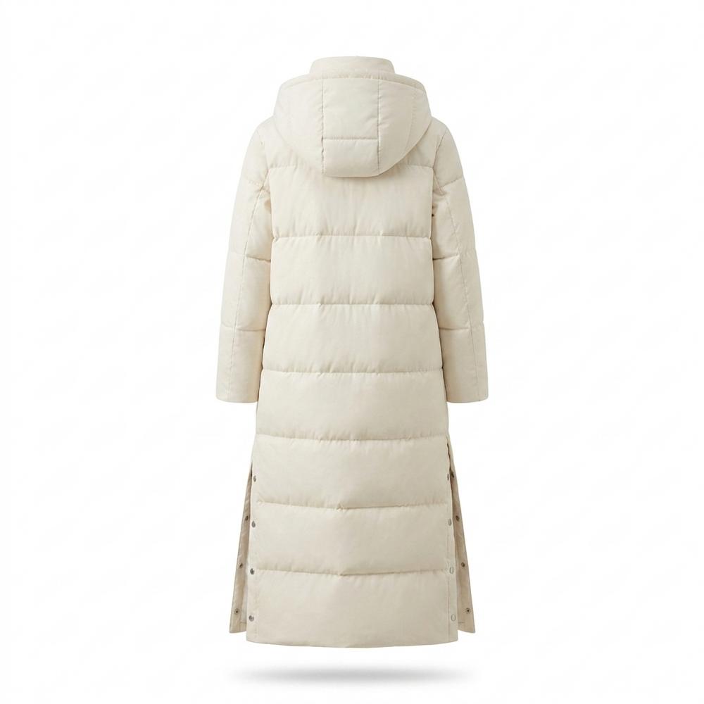 Allsaints Leather - Caram | Padded Longline Coat Women