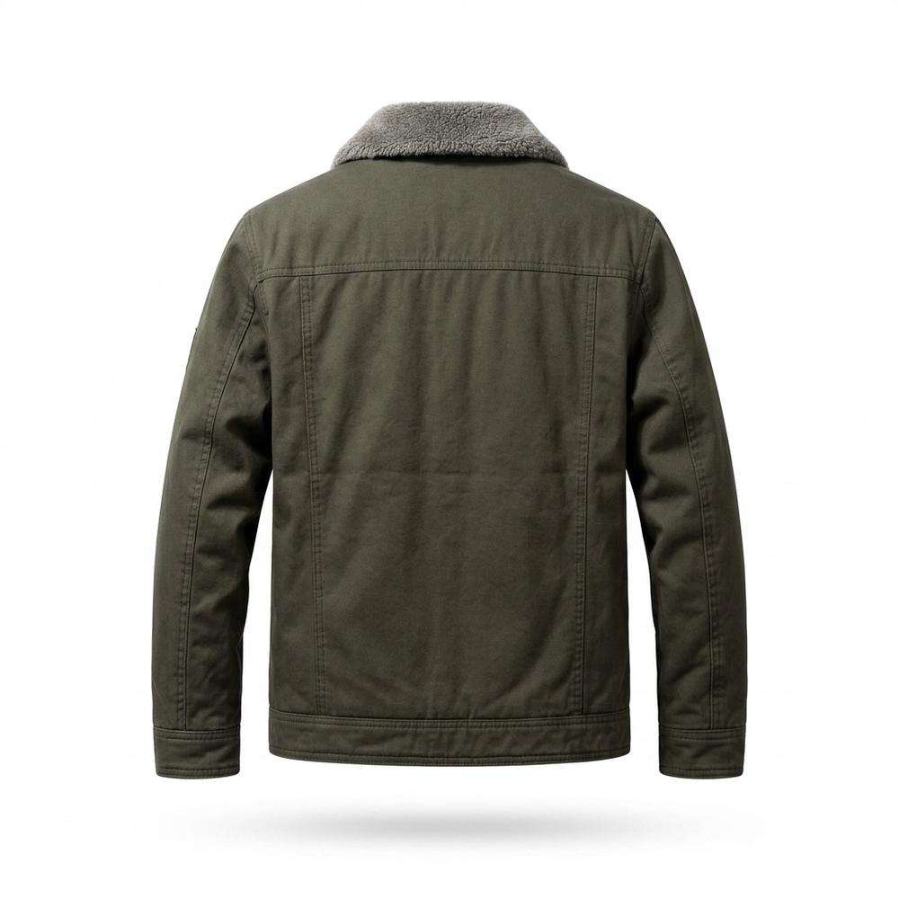 Allsaints Leather - Mivar | Sherpa-Lined Button-Up Jacket Men