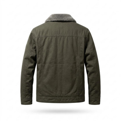 Allsaints Leather - Mivar | Sherpa-Lined Button-Up Jacket Men