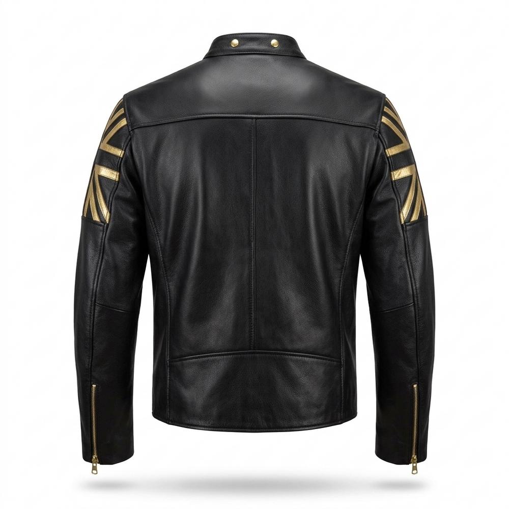 Allsaints Leather - Rufil | Zippered Tailored Leather Jacket Men