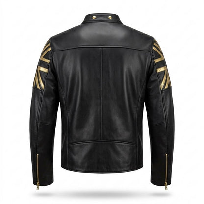 Allsaints Leather - Rufil | Zippered Tailored Leather Jacket Men