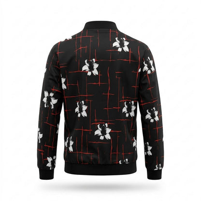 Allsaints Leather - Vuhun | Patterned Zip-Up Jacket Men