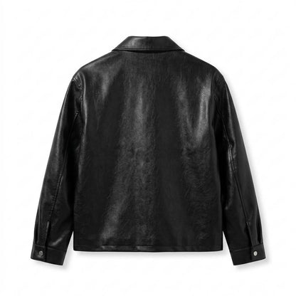 Allsaints Leather - Tilom | Grained Zip-Up Leather Jacket Men